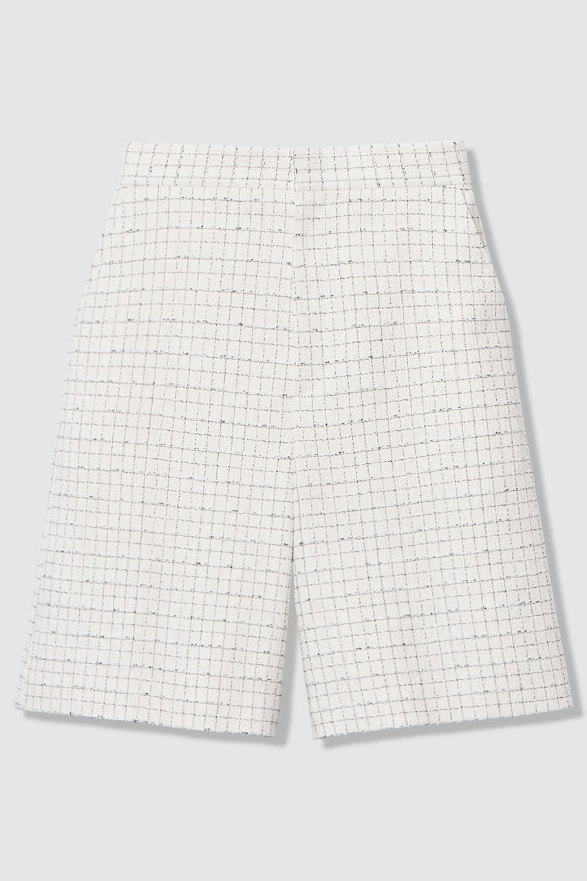 アナイ/ANAYIの【予約販売】【Eternal Line 2026】プレイドツイードハーフパンツ(ホワイト/10261112040-65-380)