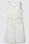 【予約販売】【Eternal Line 2026】プレイドツイードジレ ワンピース アナイ/ANAYI ホワイト