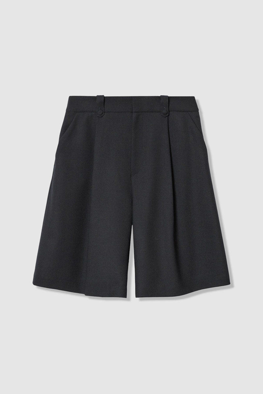 アナイ/ANAYIの【予約販売】【Eternal Line 2026】ウールジョーゼットキュロットパンツ(ネイビー/10261112110-65-380)