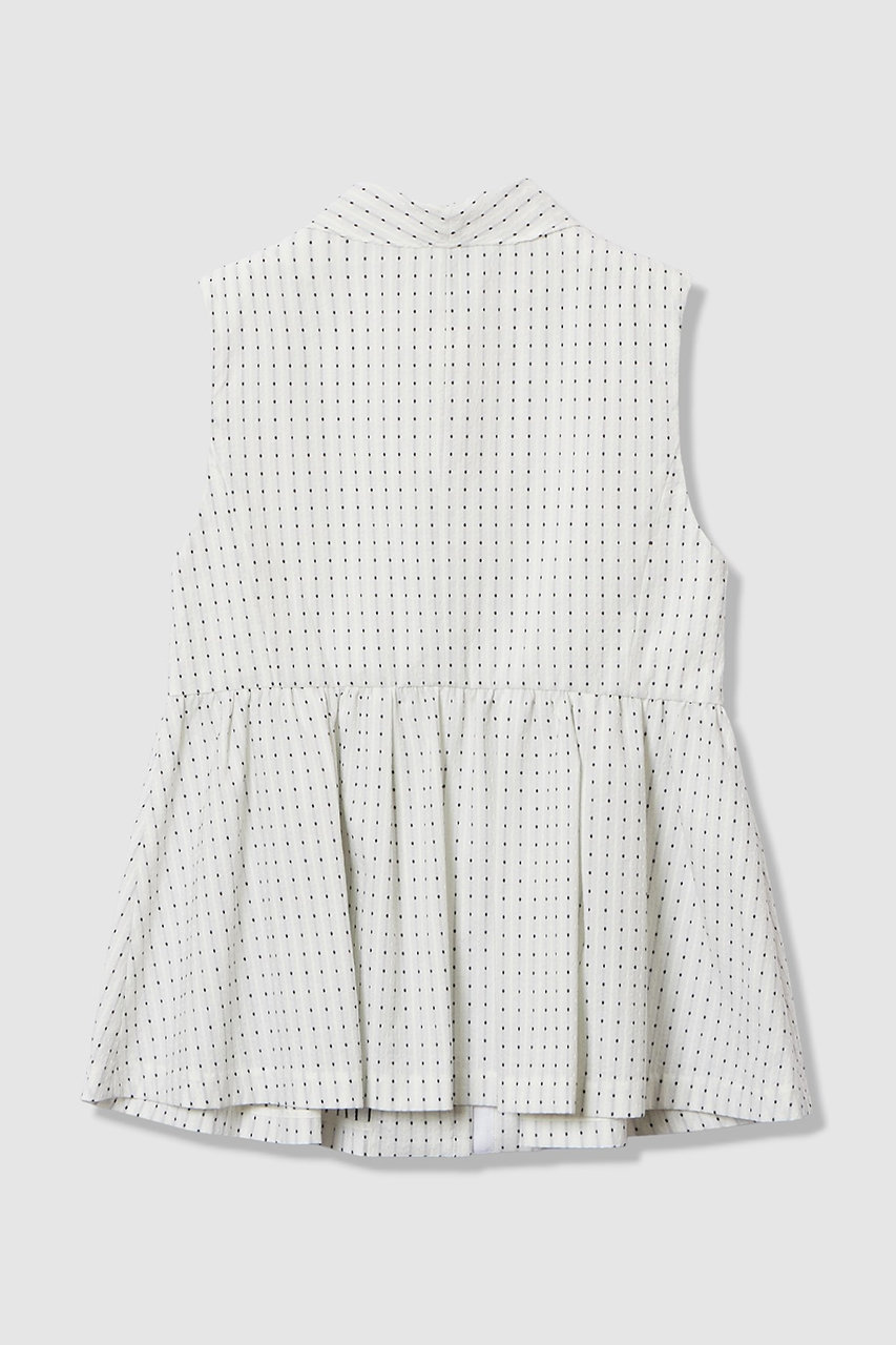 ANAYI(アナイ)｜【Eternal Line 2026】ドットジャガードペプラムジレ