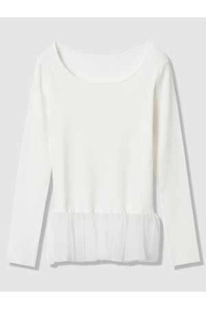 アナイ/ANAYIの【Eternal Line 2026】シアーフレアヘムリブ プルオーバー(110300/110301)