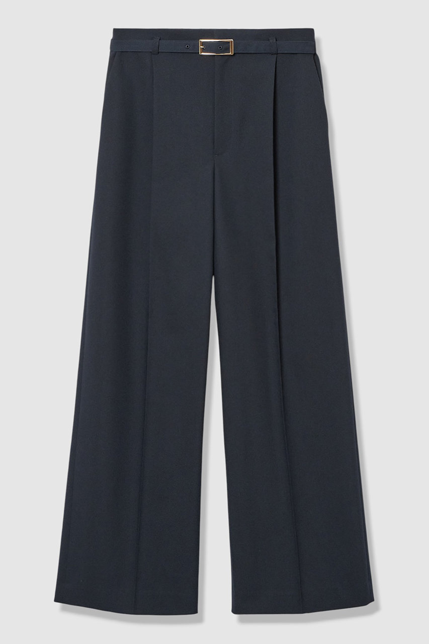 アナイ/ANAYIの【Eternal Line 2026】クリアツイルワイドパンツ(ネイビー/10261712050-95-380)