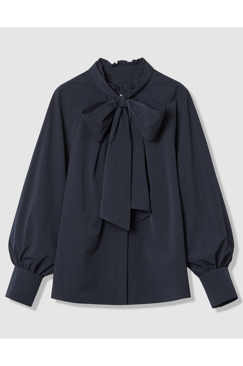 アナイ/ANAYIの【予約販売】【Eternal Line 2026】テックスストレッチボウタイシャツ ブラウス(ネイビー/10261713100-65-380)