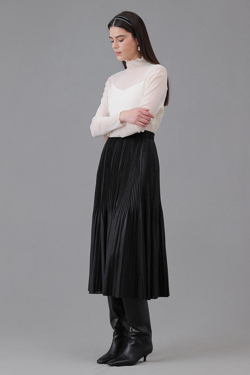 ANAYI(アナイ)｜【予約販売】セミシャイニーラメプリーツ スカート