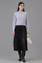 セミシャイニーラメプリーツ スカート アナイ/ANAYI