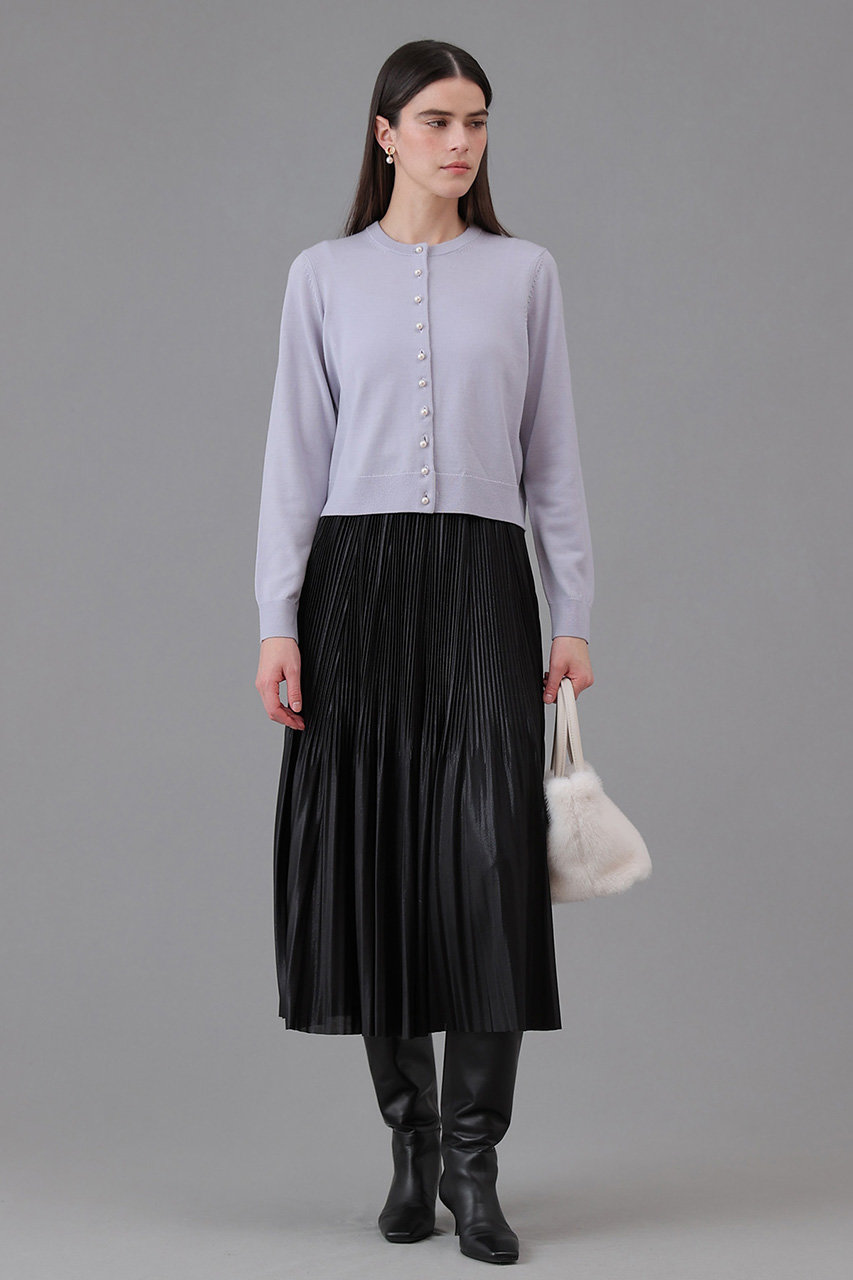 【178】アナイ　ラメプリーツ スカート　A ANAYI（アナイ）の「ラメプリーツ スカート（スカート）」 - WEAR