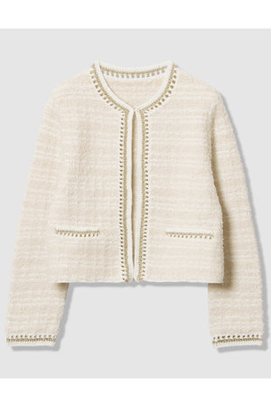 アナイ/ANAYIの【予約販売】ノットツイードエジング カーディガン(110300/110303)