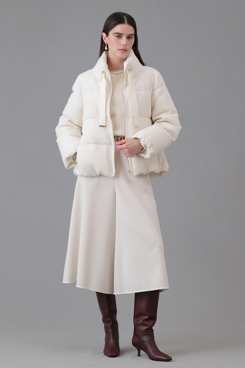 ANAYI(アナイ)｜カルゼフレアガウチョパンツ/オフホワイト の通販