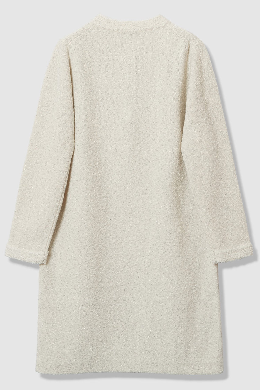 定価7万 ANAYI 2023 ラメチェックツイードクルーワンピース アイボリー 定価7万 ANAYI 2023 ラメチェックツイードクルーワンピース アイボリー