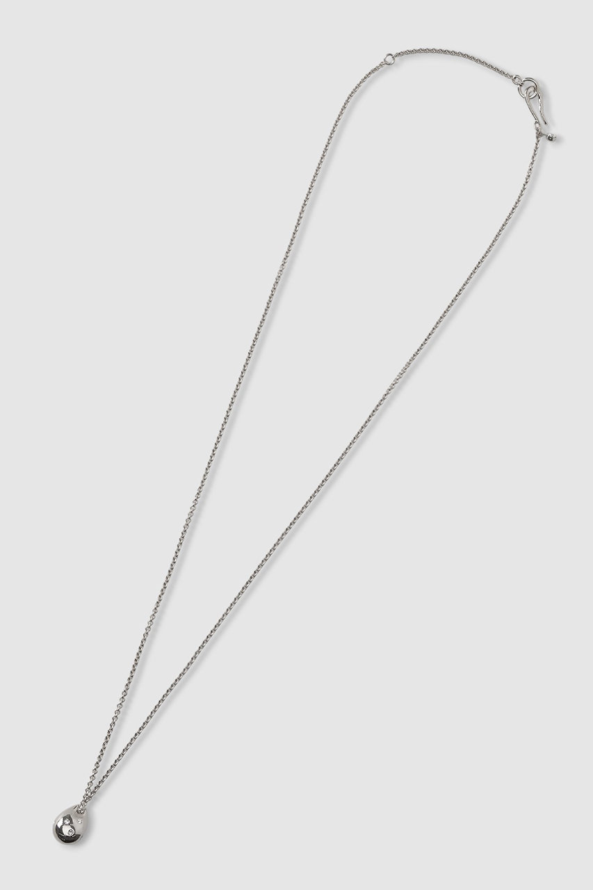 アナイ/ANAYIの【予約販売】ドロップビジューネックレス(シルバー/10261118070-90-010)