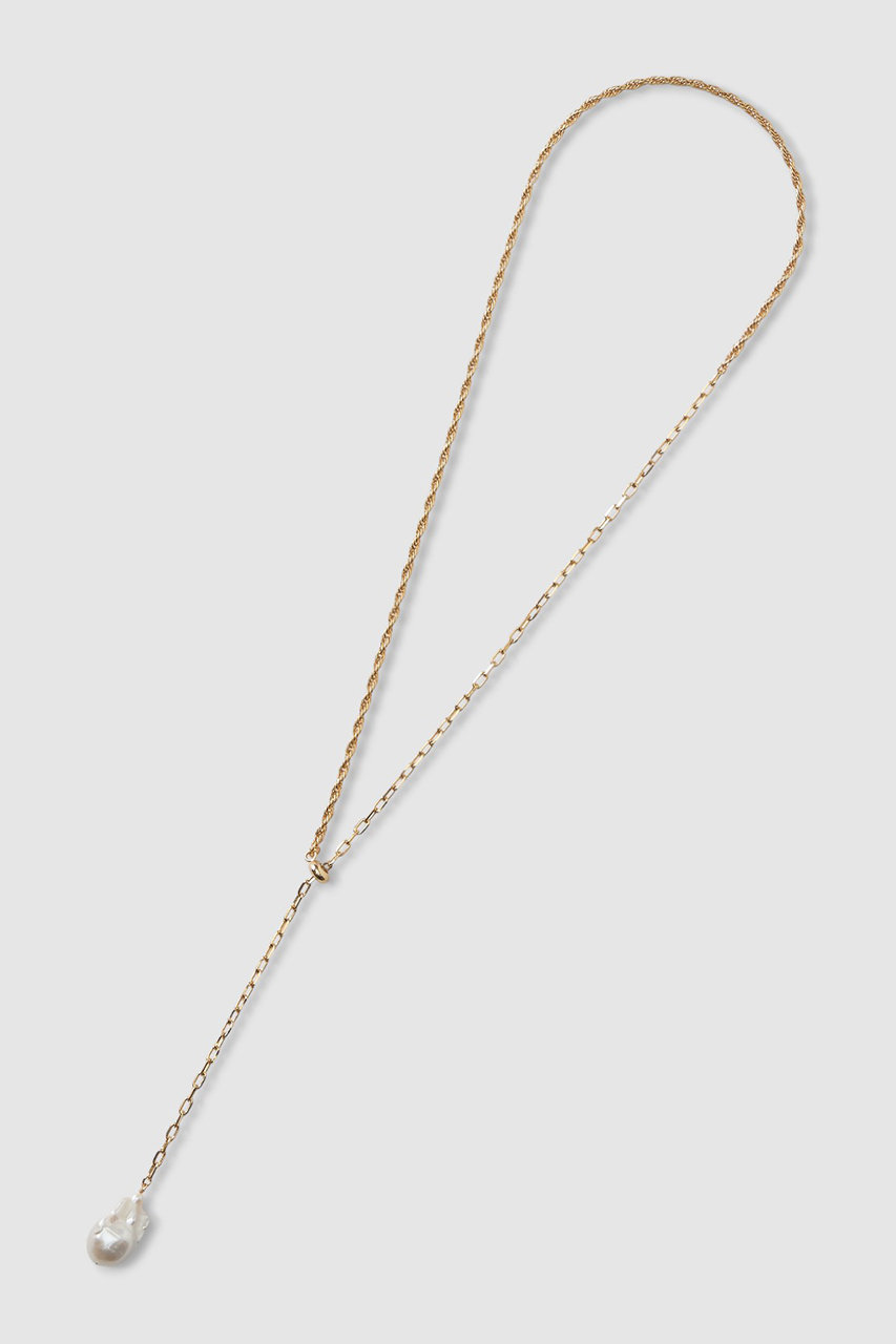 アナイ/ANAYIの【予約販売】淡水バロックパールラリエットネックレス(オフホワイト/10261118060-02-010)