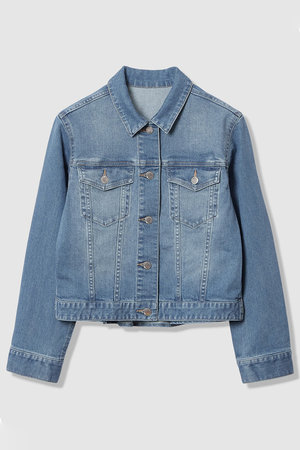 アナイ/ANAYIの【予約販売】ストレッチデニムペプラム ジャケット(110800/110801)