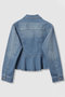 ストレッチデニムペプラム ジャケット アナイ/ANAYI