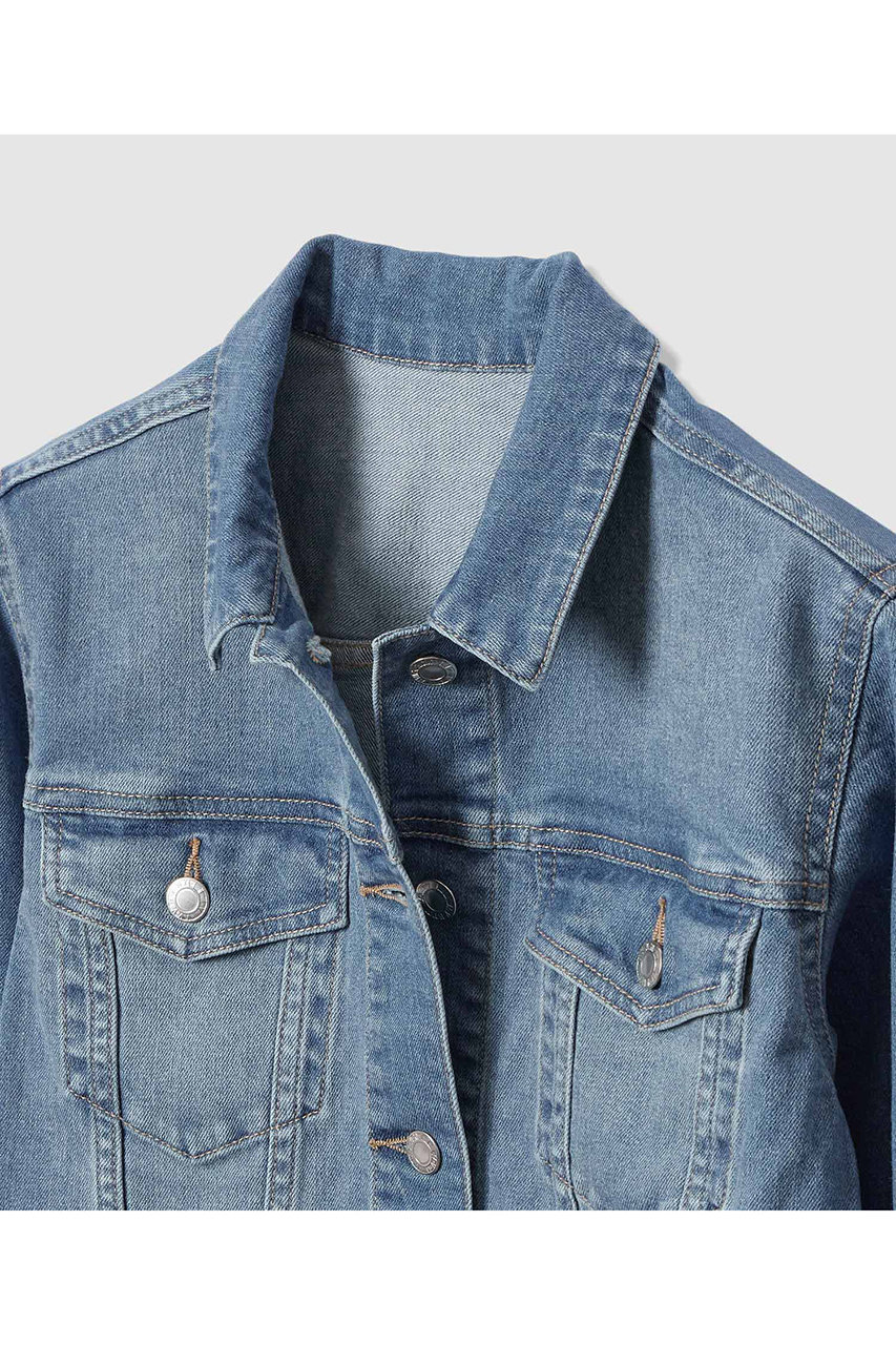 ANAYI(アナイ)｜【予約販売】ストレッチデニムペプラム ジャケット