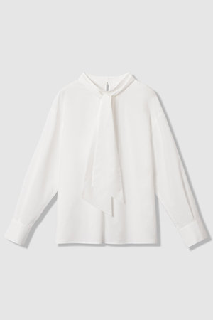 アナイ/ANAYIの【予約販売】ブロードワイドリボンタイ ブラウス(110400/110403)