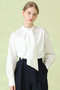 ブロードワイドリボンタイ ブラウス アナイ/ANAYI