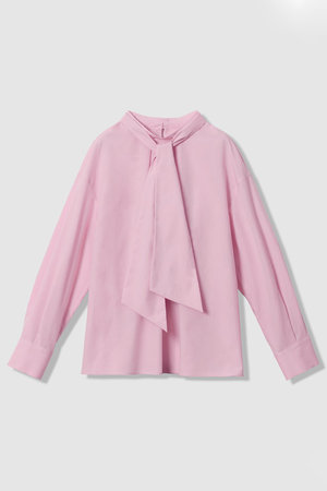 アナイ/ANAYIの【予約販売】ブロードワイドリボンタイ ブラウス(110400/110403)