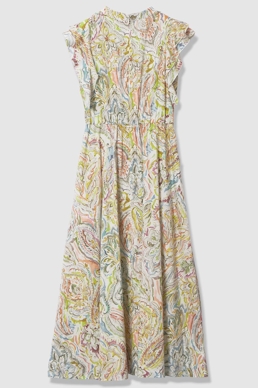 ANAYI(アナイ)｜【予約販売】ペイントペイズリープリントフレア