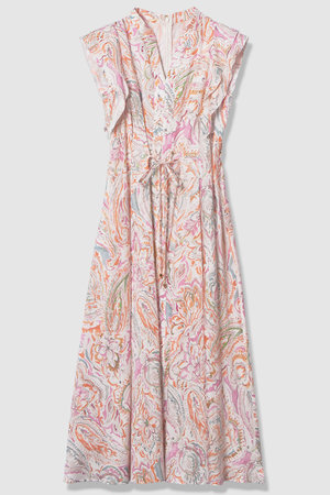 アナイ/ANAYIの【予約販売】ペイントペイズリープリントフレア ワンピース(110500/110503)