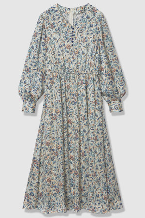 アナイ/ANAYIの【予約販売】ぼかしフラワーフレア ワンピース