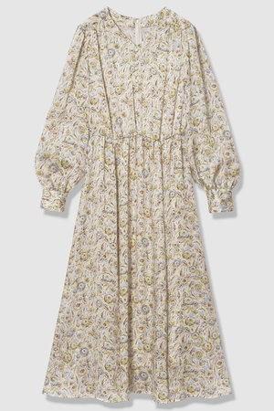 アナイ/ANAYIの【予約販売】ぼかしフラワーフレア ワンピース