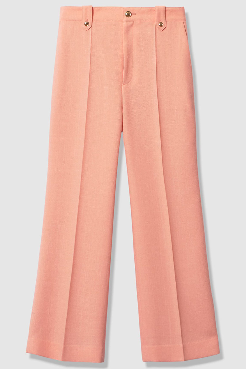 アナイ/ANAYIのライトスラブセンタープレスパンツ(コーラル/10261712130-95-380)