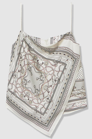 アナイ/ANAYIの【予約販売】【セットアップ対象商品】スカーフプリントキャミソール(110400/110401)