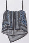 【予約販売】【セットアップ対象商品】スカーフプリントキャミソール アナイ/ANAYI