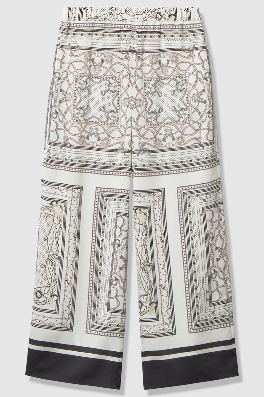 【セットアップ対象商品】スカーフプリントイージーパンツ