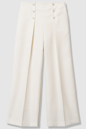 アナイ/ANAYIの【予約販売】ブライトツイルタックセーラーパンツ(110600/110601)