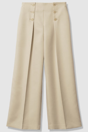 アナイ/ANAYIの【予約販売】ブライトツイルタックセーラーパンツ(110600/110601)