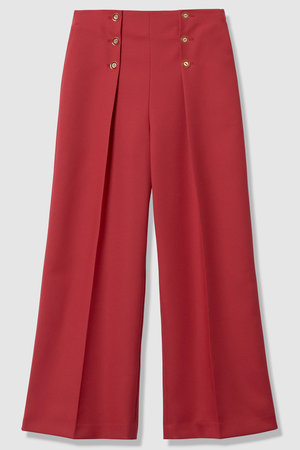 アナイ/ANAYIの【予約販売】ブライトツイルタックセーラーパンツ(110600/110601)