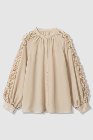 アナイ/ANAYIの【予約販売】ピコスカラスリーブスリット ブラウス