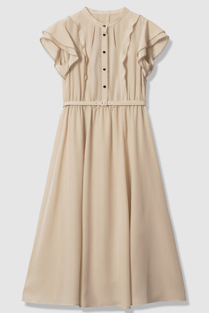 アナイ/ANAYIの【予約販売】ピコスカラレイヤードスリーブ ワンピース