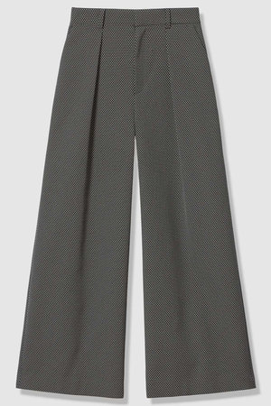 アナイ/ANAYIの【予約販売】【セットアップ対象商品】モノトーンドットジャガードタックワイドパンツ