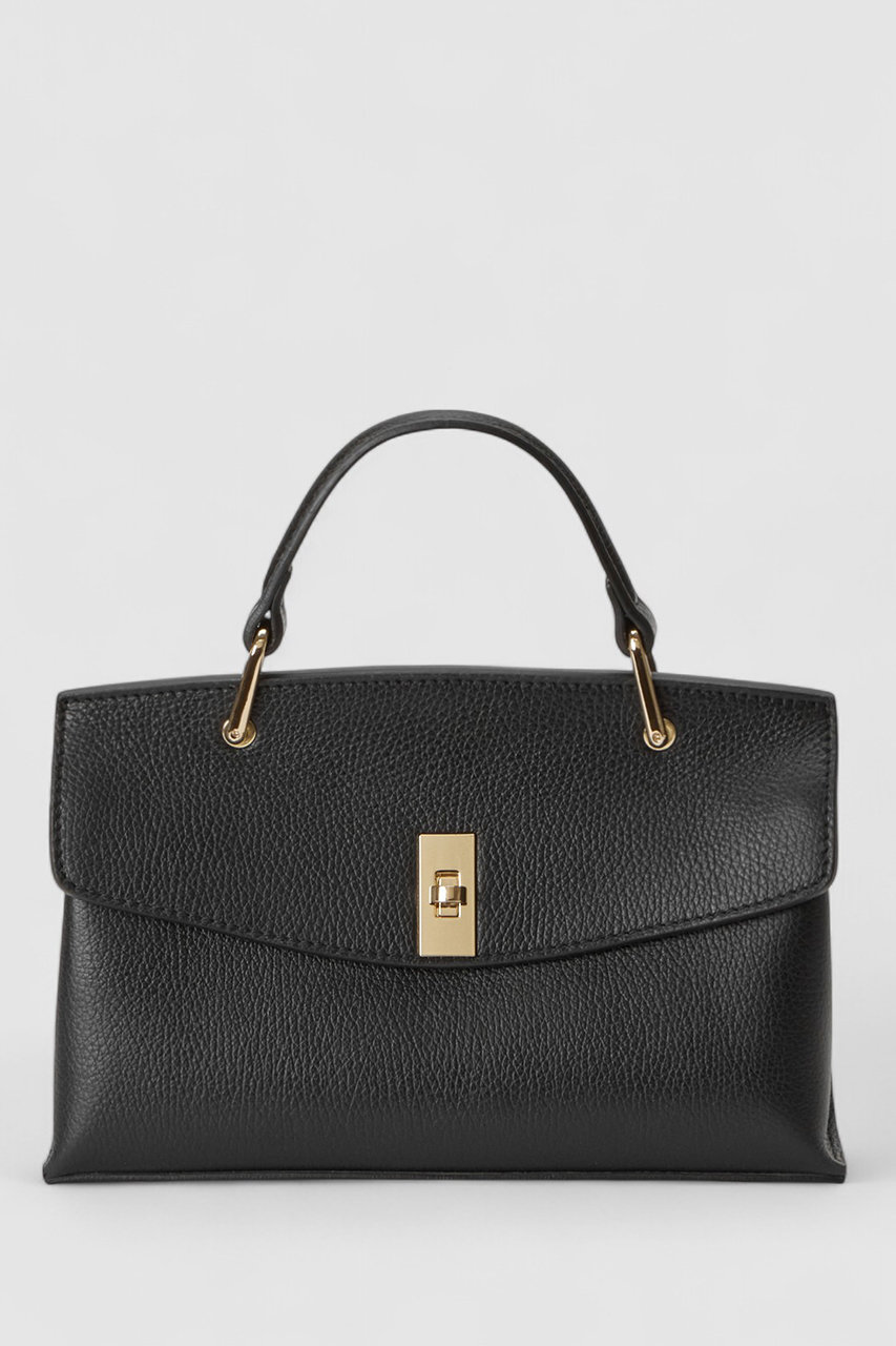 アナイ/ANAYIの【予約販売】◇シュリンク革トップハンドルバッグ(ブラック/10261818090-95-010)