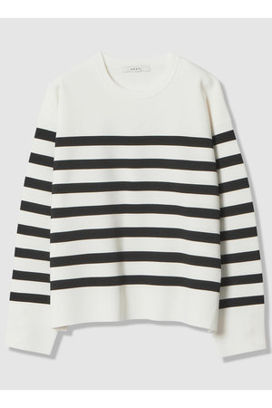 アナイ/ANAYIの【予約販売】スリーブ釦ボーダー プルオーバー(110300/110301)