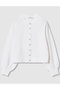 【予約販売】アソートビジュー釦クルー カーディガン アナイ/ANAYI ホワイト