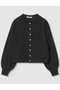 【予約販売】アソートビジュー釦クルー カーディガン アナイ/ANAYI ブラック