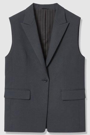 アナイ/ANAYIの【予約販売】【セットアップ対象商品】シャークスキンピークドラペルジレ(110800/110806)