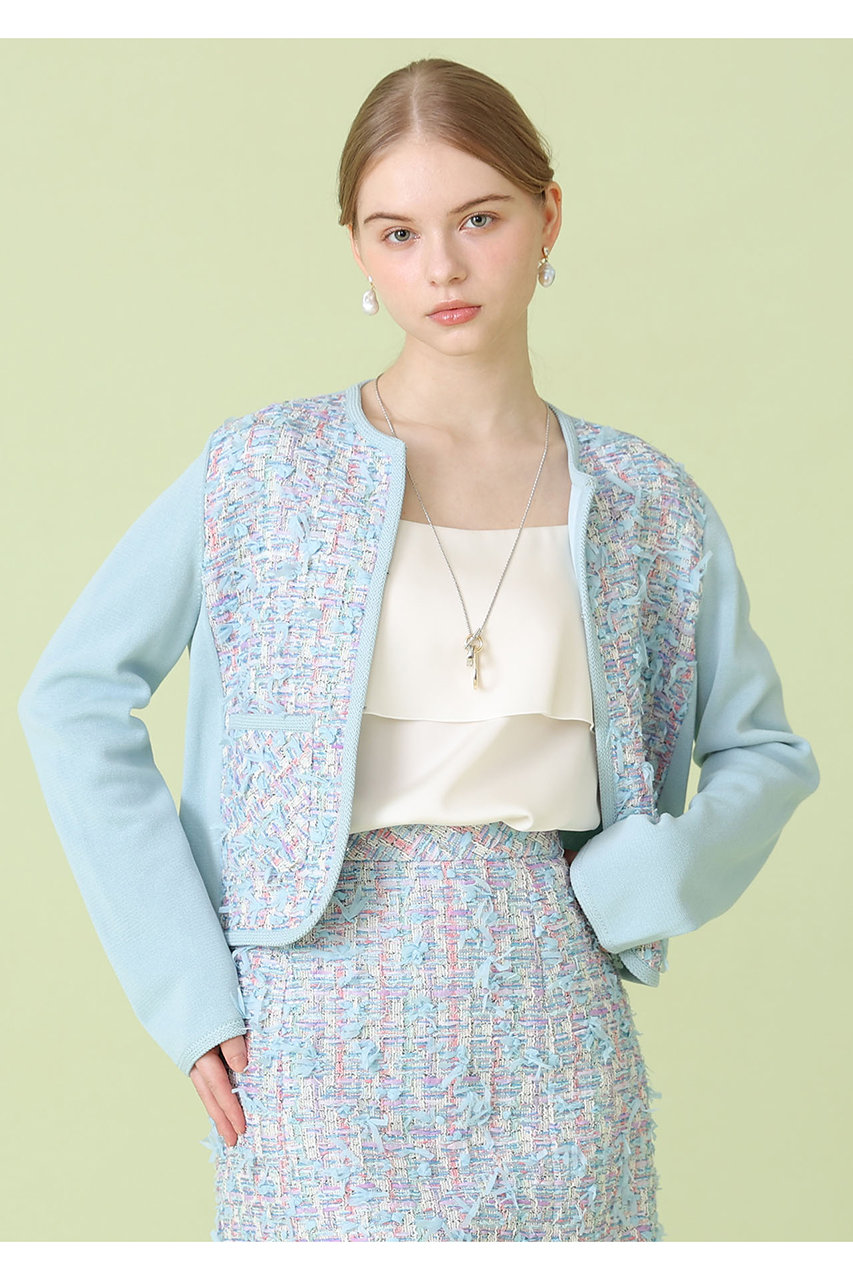 ANAYI(アナイ)｜【セットアップ対象商品】ブルーミックスツイード