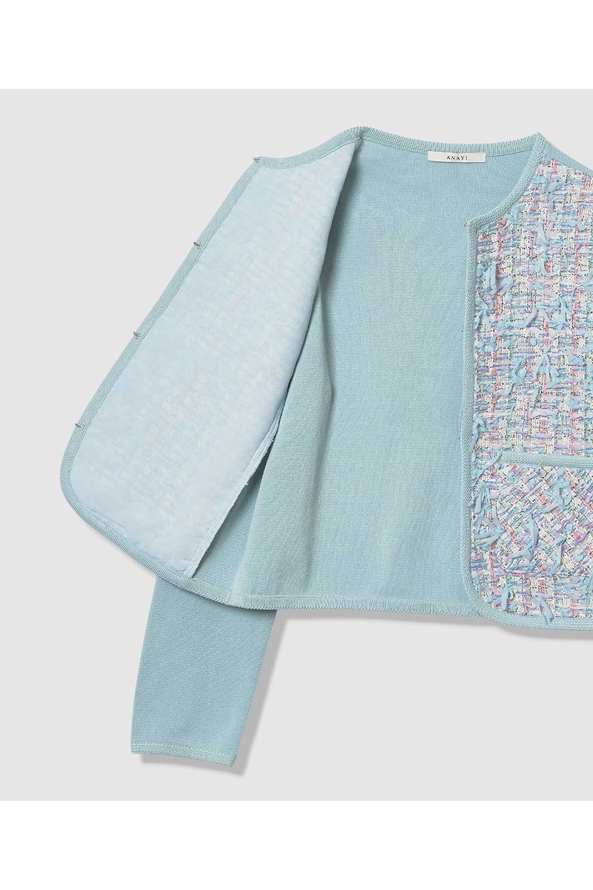 ANAYI(アナイ)｜【セットアップ対象商品】ブルーミックスツイード