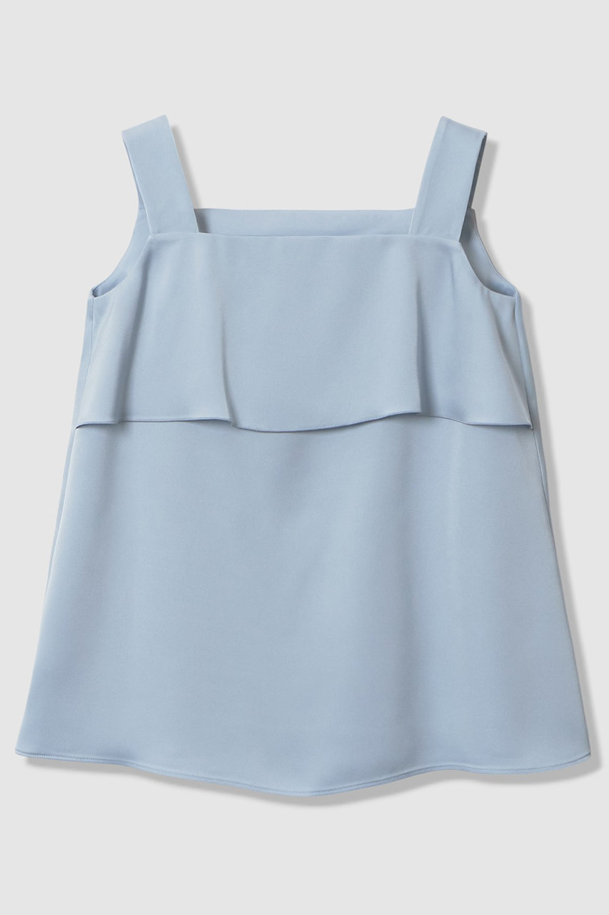 アナイ/ANAYIの【予約販売】【セットアップ対象商品】ストレッチダブルサテンキャミソール(サックス/10261713190-65-380)