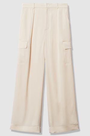 アナイ/ANAYIの【予約販売】【セットアップ対象商品】ストレッチダブルサテンカーゴパンツ(110600/110605)