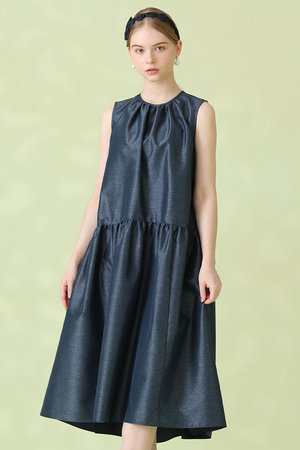 アナイ/ANAYIの【予約販売】タフタティアードテントワンピース(110500/110502)