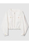【予約販売】デニムライクバルーンブルゾン アナイ/ANAYI ホワイト