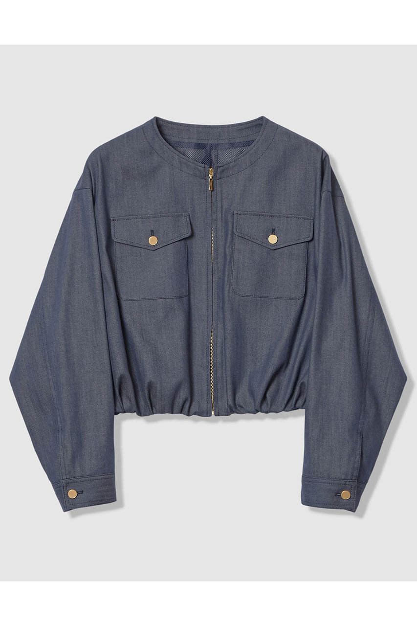 アナイ/ANAYIの【予約販売】デニムライクバルーンブルゾン(インディゴ/10261110160-66-380)