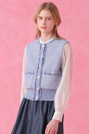 アナイ/ANAYIの【予約販売】ミックスツイードジレ(110800/110806)