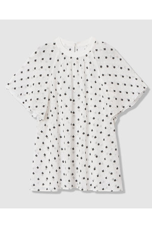 アナイ/ANAYIの【予約販売】フラワー刺繍ドットスリット ブラウス(110400/110402)