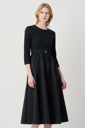 ⭐️連休セール⭐️ANAYI レディースロングワンピース　サイズ36 24年デザイン ANAYI｜アナイのロングワンピース（ワンピース・チュニック）通販